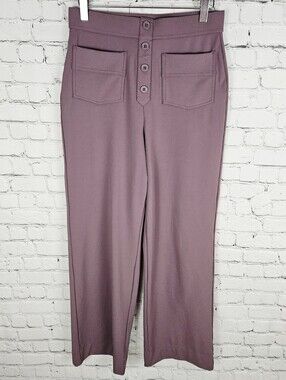 HALARA | casual high-waist stretch straight leg trousers